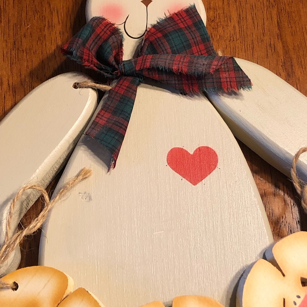 Wooden Rabbit Wall Hanging - Picture 4 of 8